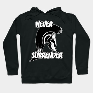 Spartan Law - Never Surrender Hoodie